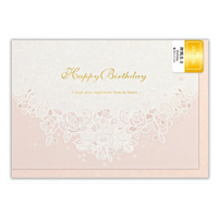 誕生日カード　ローズ　happybirthday  　バースデーカード
