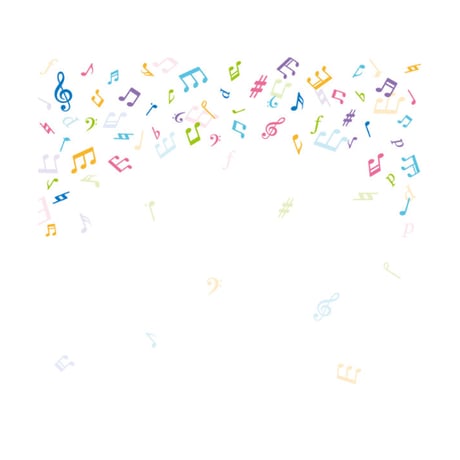 ブロックメモ帳   ミュージック　音楽メモ帳  　ボリューム感あり