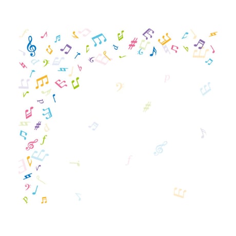 ブロックメモ帳   ミュージック　音楽メモ帳  　ボリューム感あり