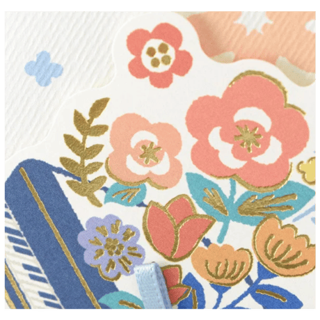多目的カード　ピアノ　立体　グリーティングカード