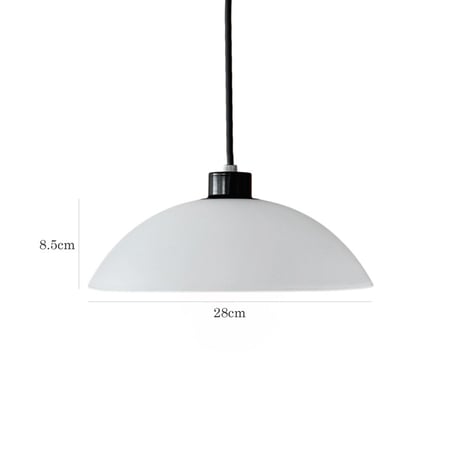 予約販売10月下旬～11月上旬頃発送予定　light-03418　Half Dome ペンダントライト 口金E26