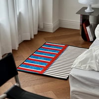 rug-03109 カラーブロック ストライプラグ 60×90cm