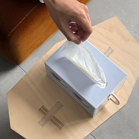 予約販売11月中旬～11月下旬頃発送予定　tissuebox-03101　PEEK-A-BOO ドロワー ティッシュボックス
