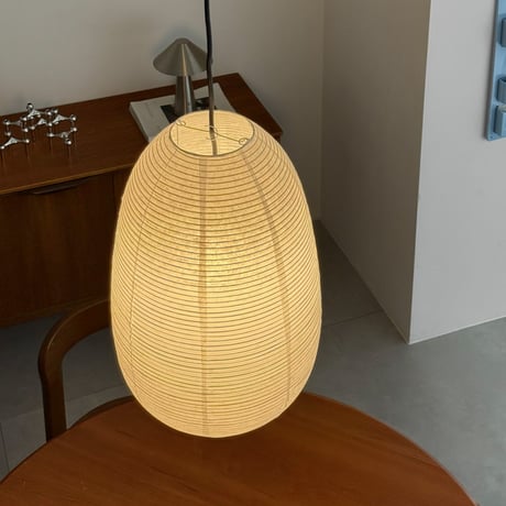 light-03313　Oblong Rice Paper Shade 和紙 ペンダントライト