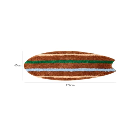 予約販売9月中旬～9月下旬頃発送予定　rug-03113　マルチボーダー サーフボード ラグ 45cm×125cm