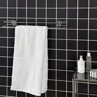 予約販売9月中旬～9月下旬頃発送予定　wall-03135　Double Loop ステンレス タオルハンガー 吸盤 W43cm / 63cm