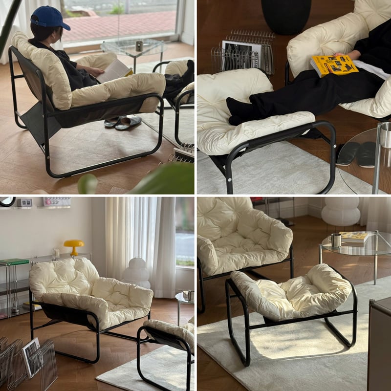 一部予約商品】 chair-03097 新色追加 ブラックフレーム パテッド