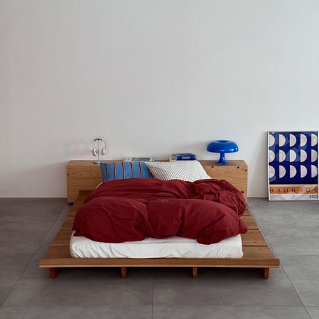 予約販売9月上旬～9月中旬頃発送予定　beddingsets-03189　red×blue stripe×white stripe 布団カバーセット