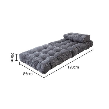 予約販売9月中旬～9月下旬頃発送予定　sofa-03007　2way コーデュロイ 1人用 マルチソファベッド