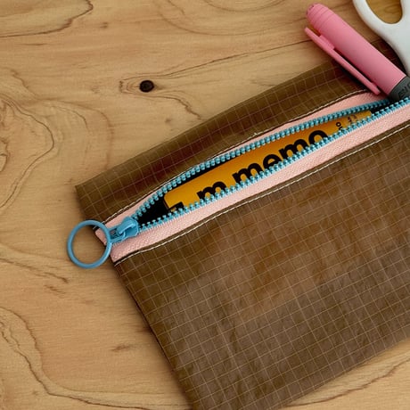 pouch-03005　RIPSTOP NYLON マルチポーチ ペンケース