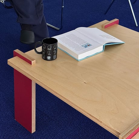 予約販売9月上旬～9月中旬頃発送予定　table-03233　天然木 color legs プライウッド コーヒーテーブル 80×80cm