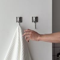 予約販売9月下旬～10月上旬頃発送予定　wall-03140　Swing Hook ステンレス ウォールフック 2個セット