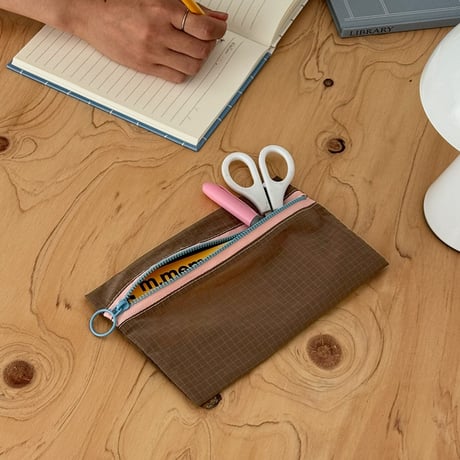 pouch-03005　RIPSTOP NYLON マルチポーチ ペンケース