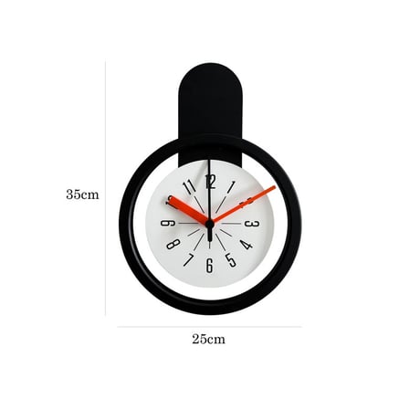 予約販売7月下旬～8月上旬頃発送予定　clock-03126　ブラックフレーム ウォールクロック 掛け時計 静音