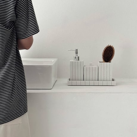 toiletries-03006　ストーンデザイン バスルームアクセサリー