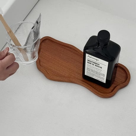 予約販売10月中旬～10月下旬頃発送予定　tray-03153　天然木 ニュアンスデザイン マルチトレイ