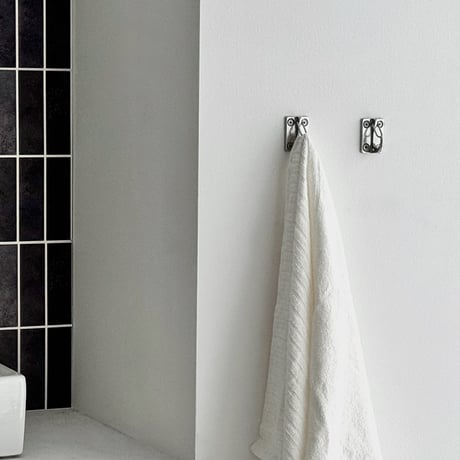予約販売9月下旬～10月上旬頃発送予定　wall-03138　Square Latch ステンレス ウォールフック 2個セット