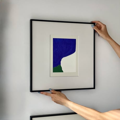 poster-03185　Abstract Form アートパネル 40×40cm