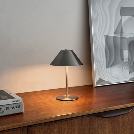 予約販売9月上旬～9月中旬頃発送予定　light-03413　USB cornshade テーブルランプ シルバー LED