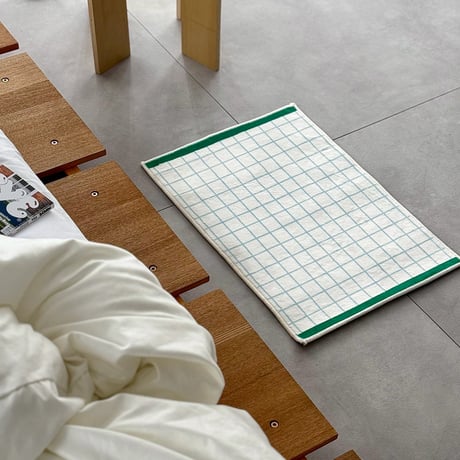予約販売10月下旬～11月上旬頃発送予定　rug-03118　SPLICED TILES ラグ 40×60cm
