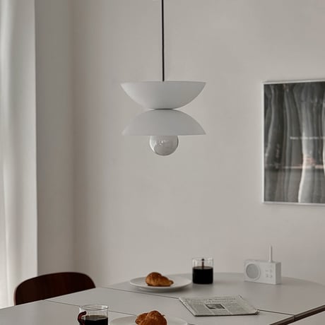 予約販売10月中旬～10月下旬頃発送予定　light-03419　Double Bowl ペンダントライト 口金E26