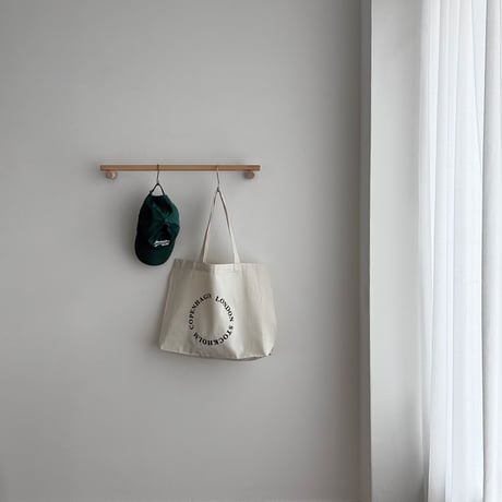 wall-03066　ウッド ハンガーバー 60cm 無垢材