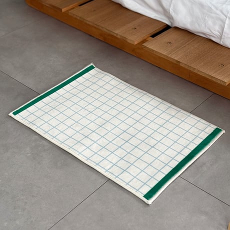 予約販売10月下旬～11月上旬頃発送予定　rug-03118　SPLICED TILES ラグ 40×60cm