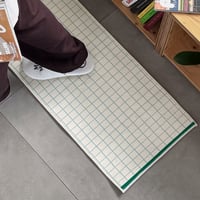 予約販売10月下旬～11月上旬頃発送予定　rug-03117　SPLICED TILES ロングラグ 40×120cm