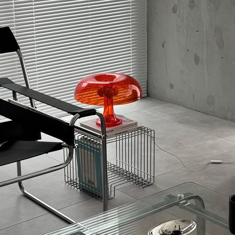 予約販売9月上旬～9月中旬頃発送予定　table-03239　シルバー ワイヤーシェルフ マガジンラック