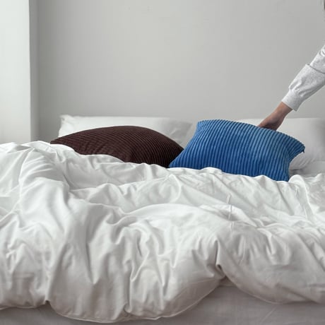 予約販売10月上旬～10月中旬頃発送予定　cu-03151　コーデュロイ color クッションカバー 45cm×45cm