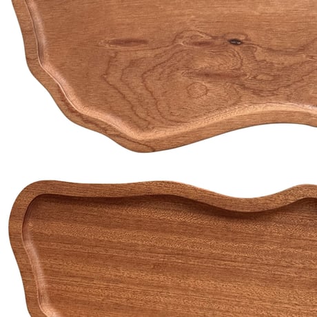 予約販売10月中旬～10月下旬頃発送予定　tray-03153　天然木 ニュアンスデザイン マルチトレイ