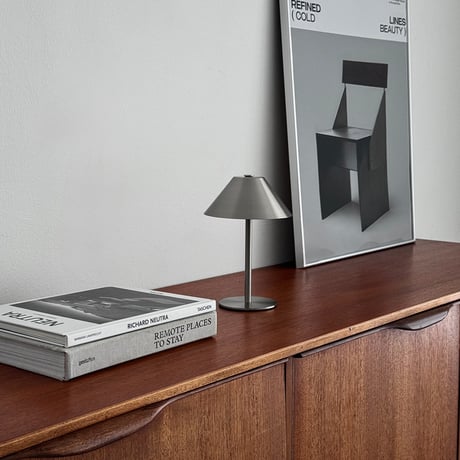 予約販売9月上旬～9月中旬頃発送予定　light-03413　USB cornshade テーブルランプ シルバー LED