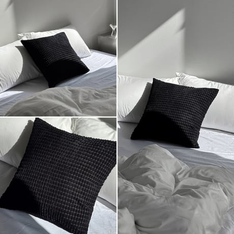 予約販売10月中旬～10月下旬頃発送予定　cu-03153　Decorative Texture コーデュロイ クッションカバー 45cm×45cm