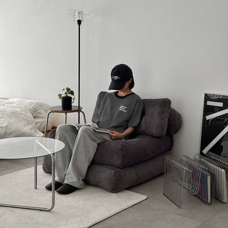 予約販売9月中旬～9月下旬頃発送予定　sofa-03007　2way コーデュロイ 1人用 マルチソファベッド