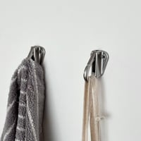 予約販売9月下旬～10月上旬頃発送予定　wall-03139　Utility Clip ステンレス ウォールフック 2個セット