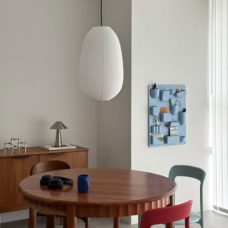 light-03313　Oblong Rice Paper Shade 和紙 ペンダントライト