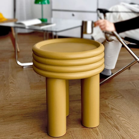 table-03241　Stacked Ring ラウンド サイドテーブル
