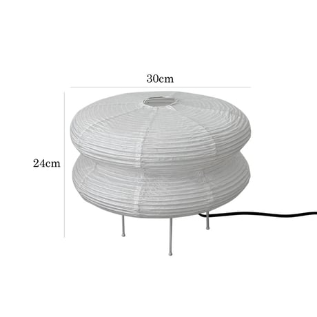 予約販売8月下旬～9月上旬頃発送予定　light-03408　twin dome 和紙 スタンドライト