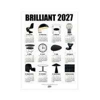 予約販売12月上旬頃発送予　poster-03147　BRILLIANT 2027 カレンダー 70×50cm