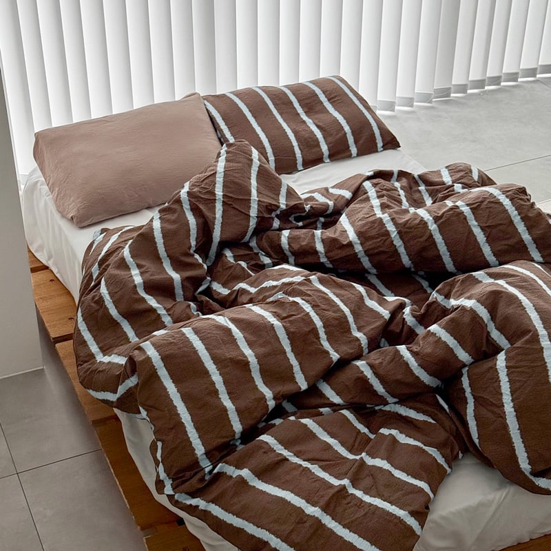 予約販売11月上旬～11月中旬頃発送予定 beddingsets-03205 brown×li