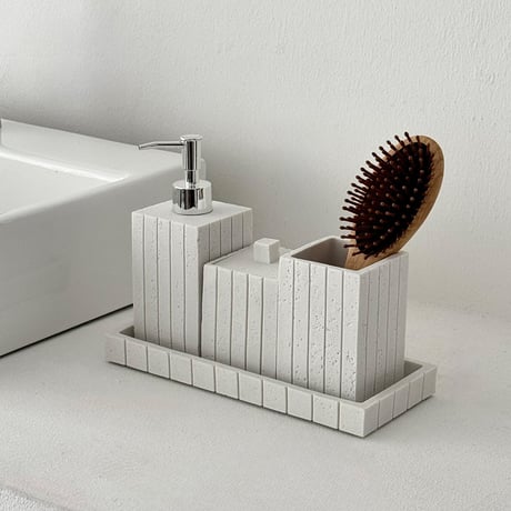 toiletries-03006　ストーンデザイン バスルームアクセサリー