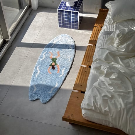 予約販売9月中旬～9月下旬頃発送予定　rug-03112　Swim サーフボード ラグ 45cm×125cm