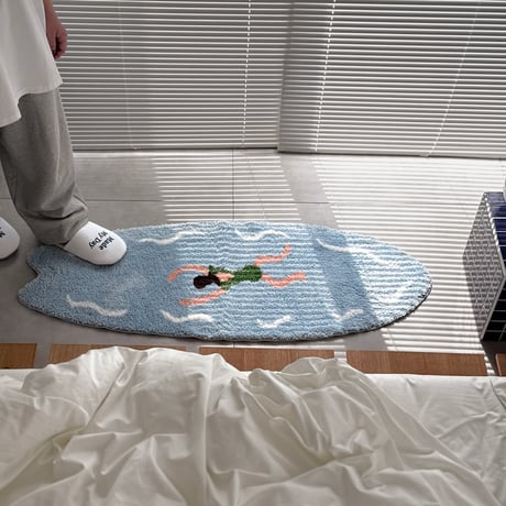 予約販売9月中旬～9月下旬頃発送予定　rug-03112　Swim サーフボード ラグ 45cm×125cm