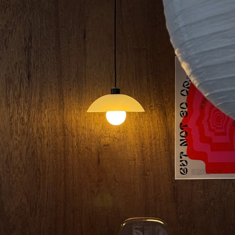 予約販売10月下旬～11月上旬頃発送予定　light-03418　Half Dome ペンダントライト 口金E26