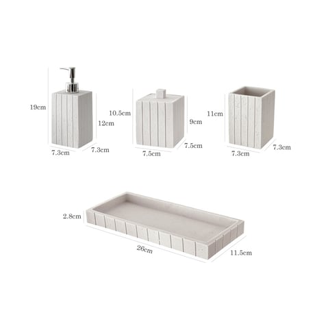 toiletries-03006　ストーンデザイン バスルームアクセサリー