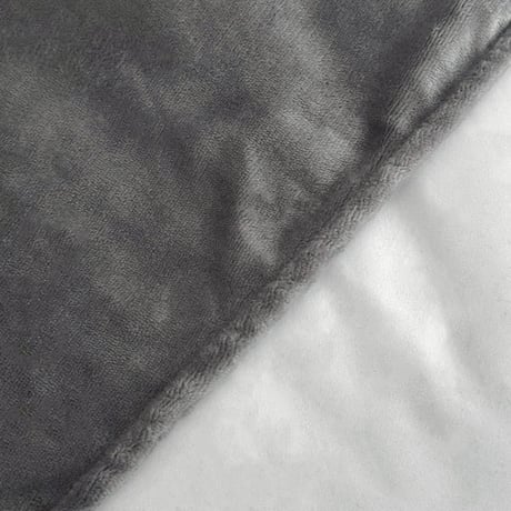 予約販売11月中旬～11月下旬頃発送予定　beddingsets-03208　white/brown stripe×gray sheets あたたか ファイバー厚手 起毛 ストライプ 布団カバーセット