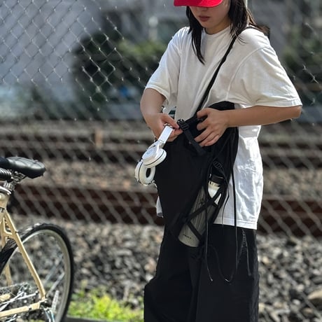 予約販売9月上旬～9月中旬頃発送予定　bag-03123　多機能 ナップサック ブラック