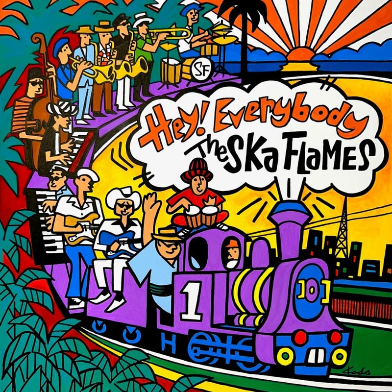 The SKA FLAMES / Hey! Everybody (レコード) | DIW PR