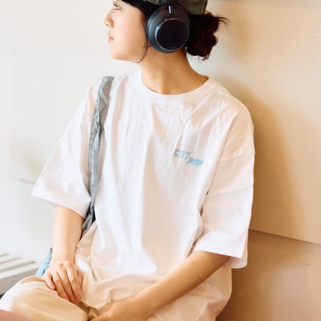 CITYPOP Oversized Tee (White)