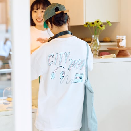 CITYPOP Oversized Tee (White)